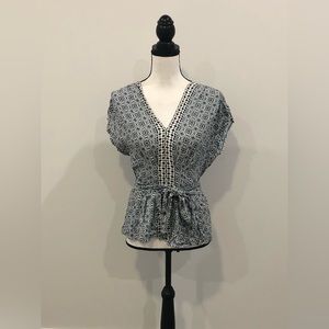 Max Studio V-Neck Blouse